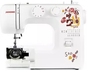 Электромеханическая швейная машина Janome SewDreams 510 фото