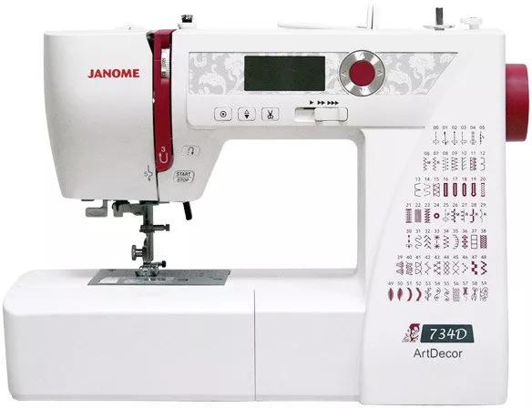 Швейная машина Janome ArtDecor 734D фото