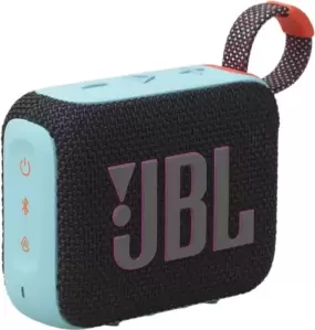 Беспроводная колонка JBL Go 4 (черный/оранжевый) фото