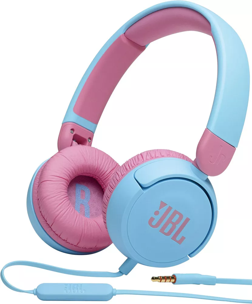Наушники JBL JR310 (голубой/розовый) фото