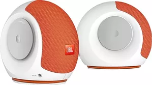 Акустика JBL Pebbles Mini BT2 (белый/оранжевый) фото