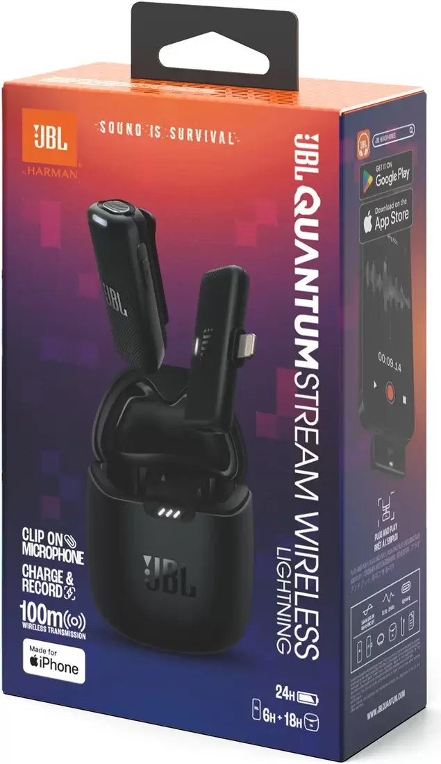 Радиосистема JBL Quantum Stream Wireless Lightning фото 3