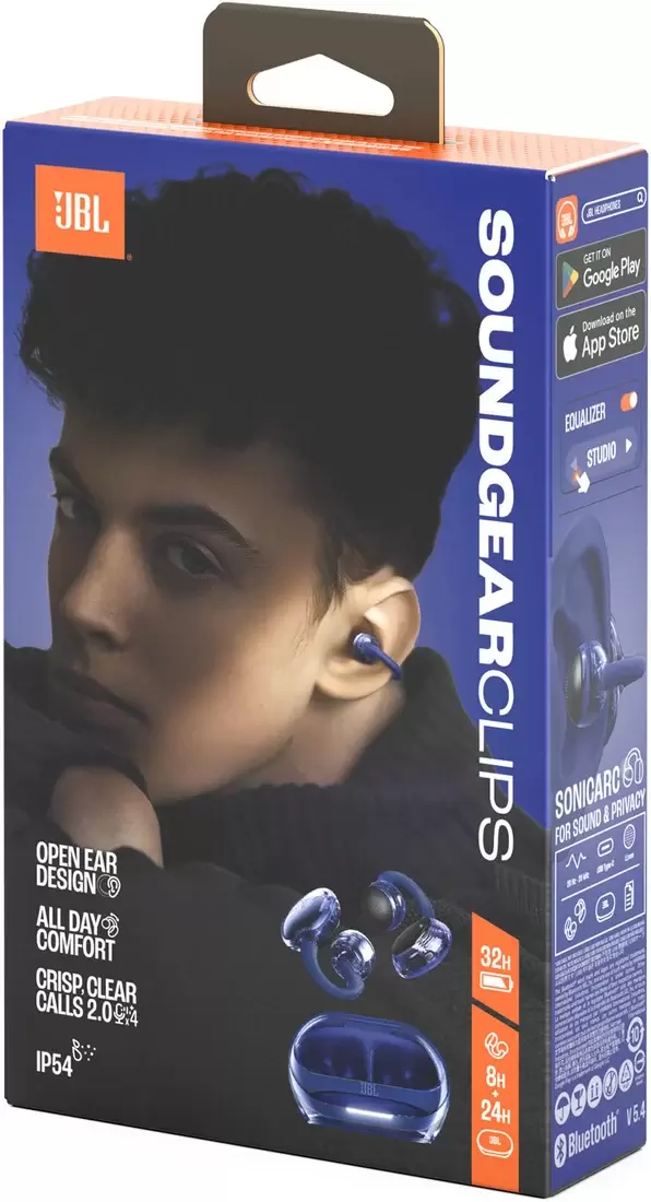 Наушники JBL Soundgear Clips (синий) фото 3