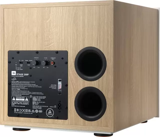 Проводной сабвуфер JBL Stage 2 200P (коричневый) фото