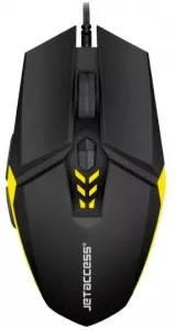 Компьютерная мышь Jet.A OM-U58 (черный/желтый) фото