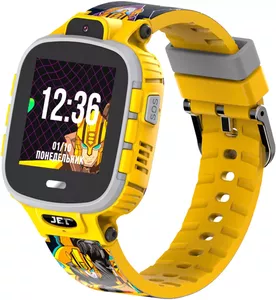 Детские умные часы JET Kid Transformers New BumbleBee (желтый) фото