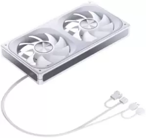 Вентилятор для корпуса Ji Jia Fans 240 ARGB White v2 фото