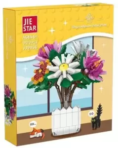Конструктор Jie Star Хризантемы в горшке JJ9036 фото