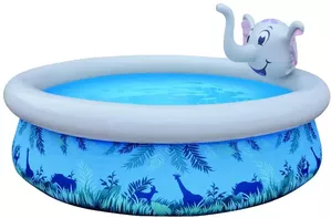 Детский надувной бассейн Jilong Elephant 3D Spray Pool 17821 (205x47) фото