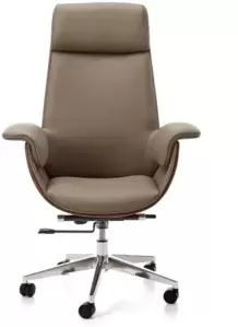 Компьютерное кресло Jiqiao DM7206-G (коричнево-серое) фото