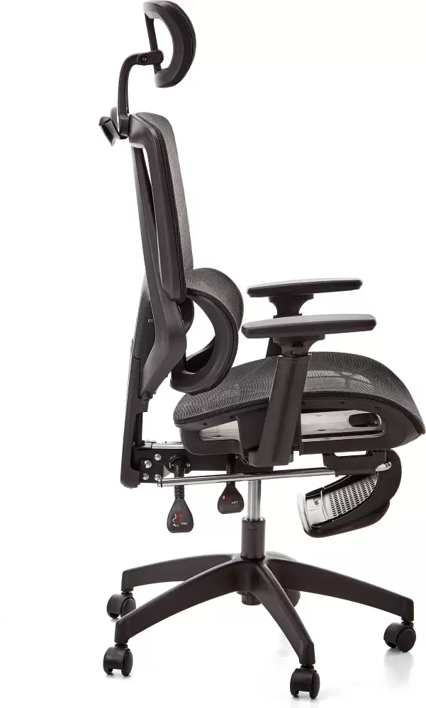 Офисное кресло Jiqiao R8015-ЧЧ (черный) фото