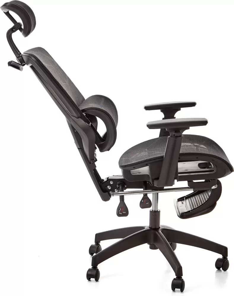 Офисное кресло Jiqiao R8015-ЧЧ (черный) фото