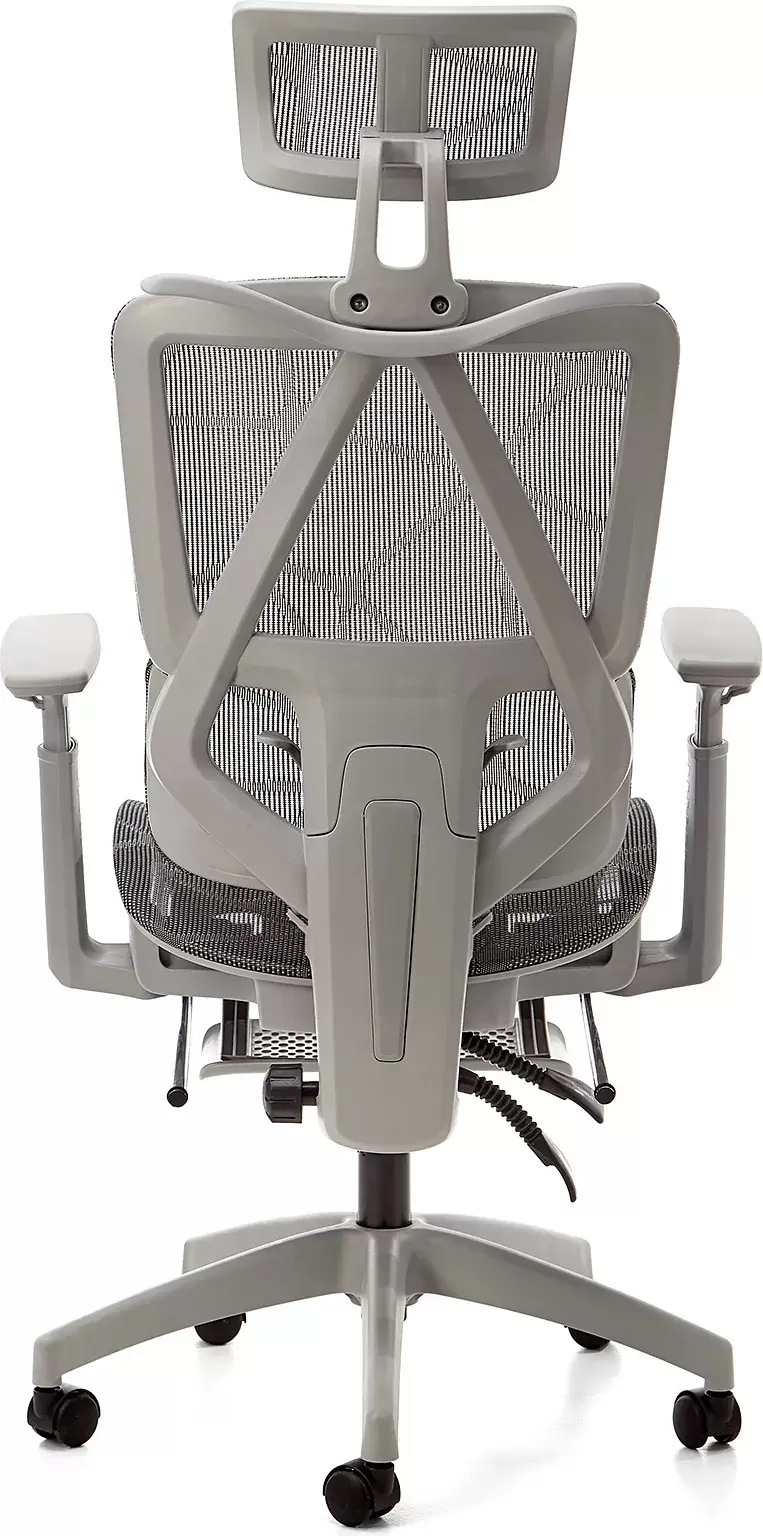 Офисное кресло Jiqiao R8015-СС (серый) фото