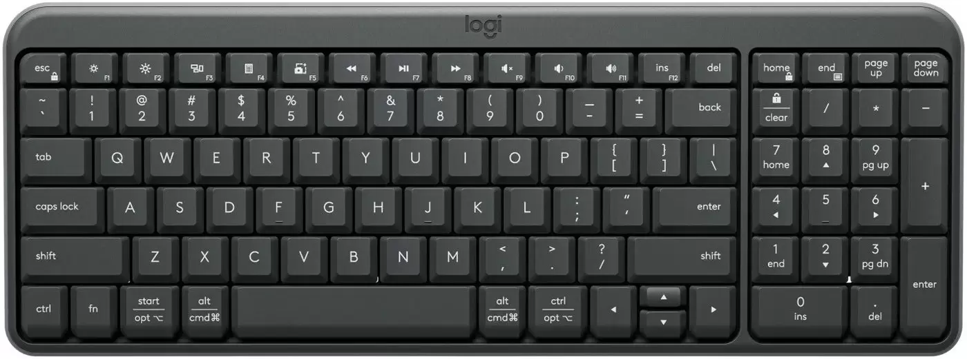 Logitech K250 Compact Bluetooth Wireless Keyboard 920-013452 (графит)