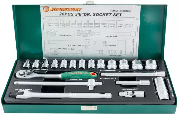 Jonnesway S04H3120S (20 предметов)
