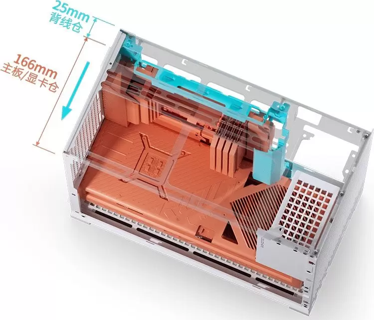 Корпус Jonsbo D32 Pro (белый) фото