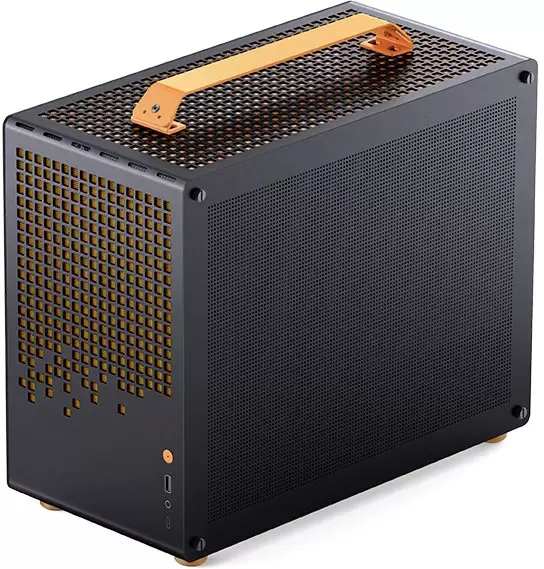 Корпус Jonsbo Jonsplus Z20 (черный/оранжевый) фото