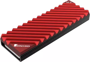 Радиатор для SSD Jonsbo M.2-3 (красный) фото