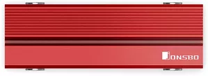 Радиатор для SSD Jonsbo M.2-5 (красный) фото