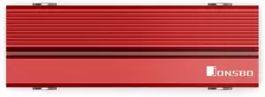 Радиатор для SSD Jonsbo M.2-6 Red фото