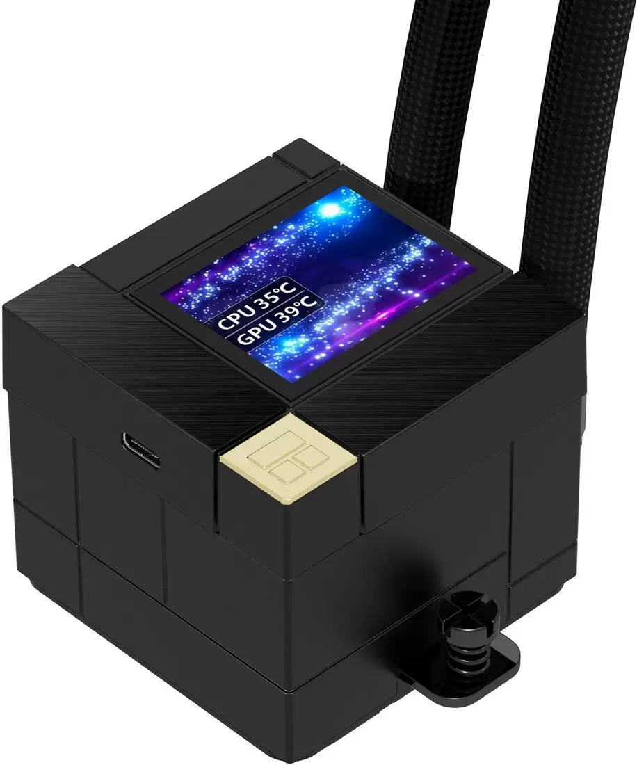 Система жидкостного охлаждения для процессора Jonsbo TF3-360SCB (черный) фото