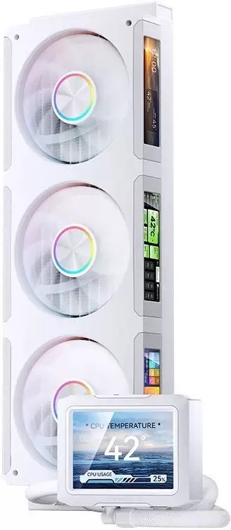 Система жидкостного охлаждения для процессора Jonsbo TF3-360SCW (белый) фото