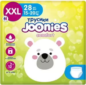 Подгузники-трусики Joonies Comfort XXL 15-20 кг (28 шт) фото