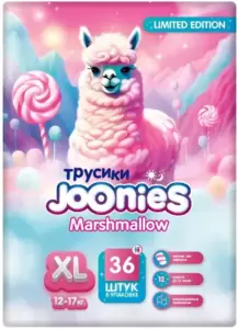 Подгузники-трусики Joonies Marshmallow XL 12-17 кг (36 шт) фото