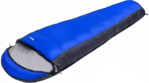 Спальный мешок Jungle Camp Bison Jr (серый/синий) фото