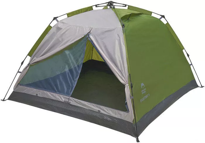 Jungle Camp Easy Tent 3 (зеленый/серый)