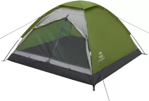 Треккинговая палатка Jungle Camp Lite Dome 3 (зеленый/серый) фото
