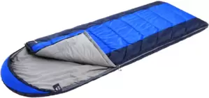 Спальный мешок Jungle Camp Lugano Comfort (левая молния, синий) фото