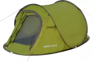 Треккинговая палатка Jungle Camp Moment Plus 3 (зеленый) фото