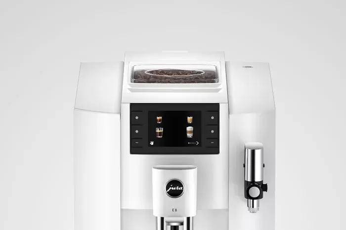 Кофемашина JURA E8 Piano White EC 15585 фото