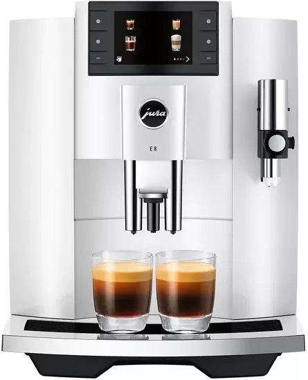 Кофемашина JURA E8 Piano White EC 15585 фото