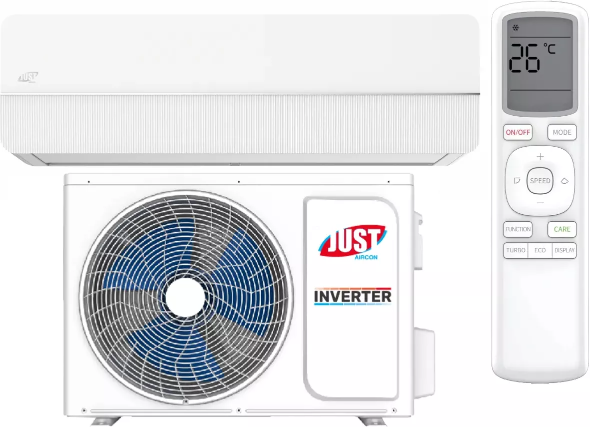 Just Aircon Silvery inverter JAC-12HPSIA/CGS/JACO-12HPSIA/CGS