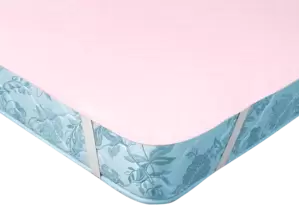 Наматрасник защитный Just Sleep НР на резинке 160х200 (розовый) фото