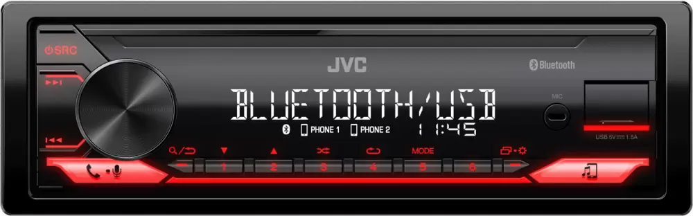 Автомагнитола JVC KD-X182BT фото