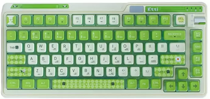 KZZI K75 Pro Lemon Green Moment Linear Switch