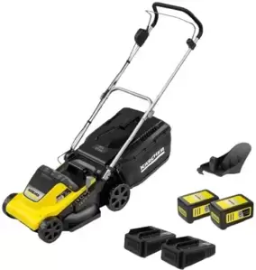 Газонокосилка аккумуляторная Karcher LMO 4-18 Dual Battery Set 1.445-421.0 (с 2-мя АКБ) фото