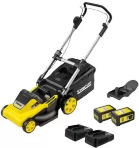 Газонокосилка аккумуляторная Karcher LMO 5-18 Dual Battery Set 1.445-431.0 (с 2-мя АКБ) фото