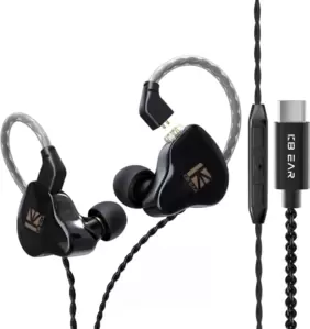 Наушники Kbear KS1 USB Type-C (черный, с микрофоном) фото
