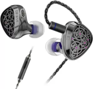 Наушники Kbear Tourbillon-Pro TB-PRO 3.5 мм (серый, с микрофоном) фото