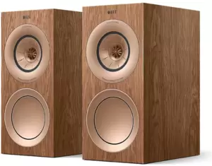 Полочная акустика KEF R3 Meta (орех) фото