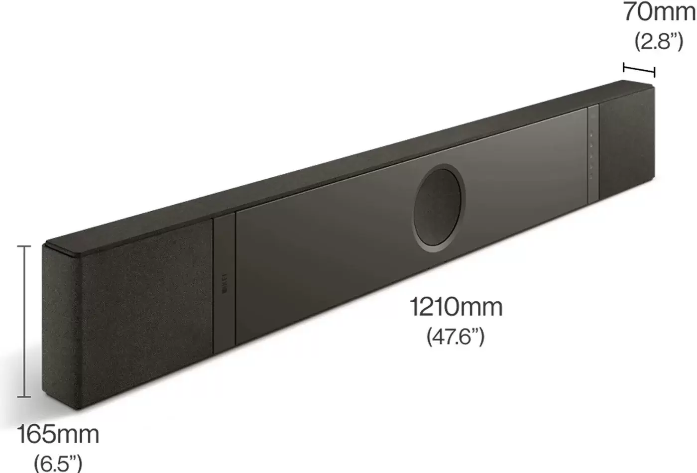 Саундбар KEF XIO (черный) фото 3