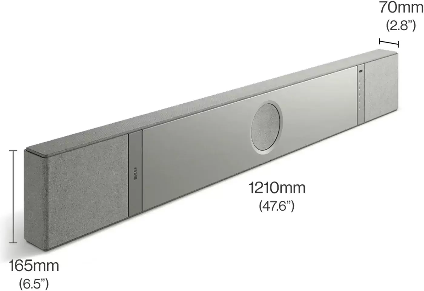 Саундбар KEF XIO (серебристый) фото 3