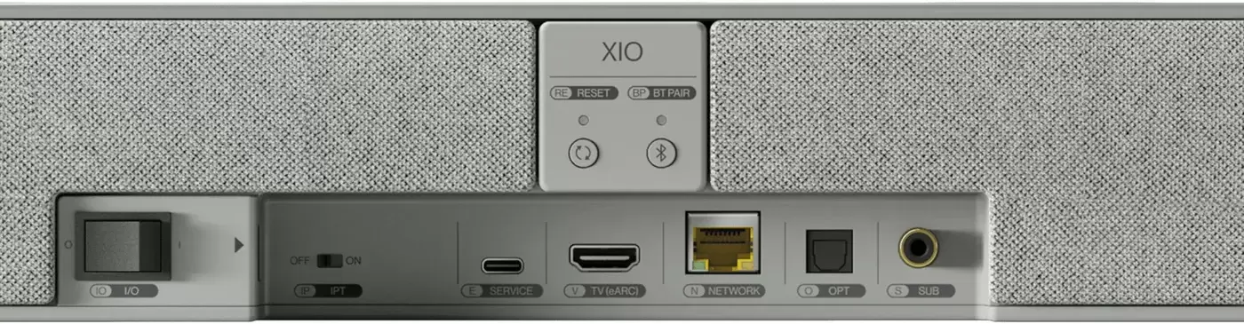 Саундбар KEF XIO (серебристый) фото 4