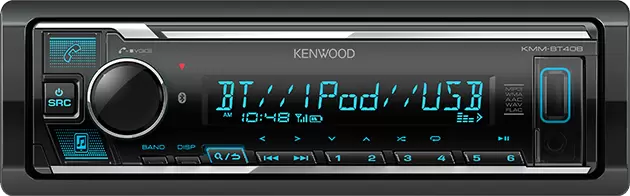Автомагнитола Kenwood KMM-BT408 фото