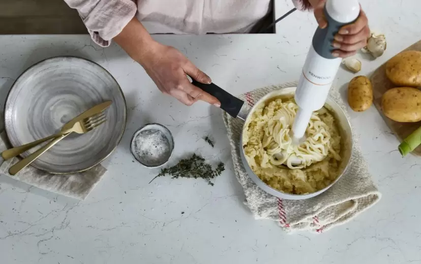 Погружной блендер Kenwood Triblade XL HBM40.306WH фото