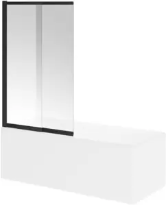 Шторка на ванну Kerama Marazzi Vetro VE. 100. BSD. BLK. M фото